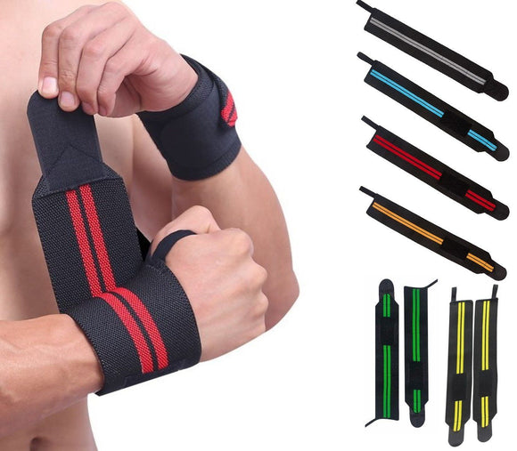 Weightlifting Wrist Straps Wraps by Actishape