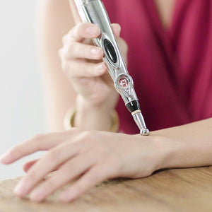 Electronic Laser Acupuncture/Massage Pen For Pain Relief by Actishape