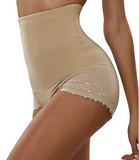 Lace Slimming Braless Body Shaper In Boyshort From Actishape