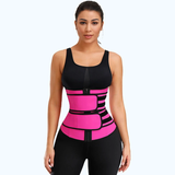 Premium Waist Trainer. Double Compression Design With Zipper From Actishape