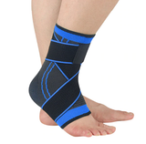 Ankle Brace - Compression Support Sleeve - Adjustable Stabiliser Straps