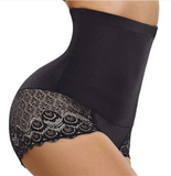 Lace Slimming Braless Body Shaper In Boyshort From Actishape