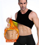 Men's Waist Training Sauna Vest With Zipper From Actishape