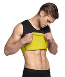 Men's Waist Training Sauna Vest With Zipper From Actishape