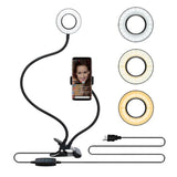 Professional Selfie Ring Light with Cell Phone Holder Stand for Live Stream