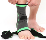 Ankle Brace - Compression Support Sleeve - Adjustable Stabiliser Straps