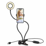 Professional Selfie Ring Light with Cell Phone Holder Stand for Live Stream