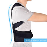 Adjustable Posture Corrector Back Brace Shoulder Lumbar Spine Support