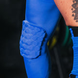Padded Compression Knee Sleeves - Basketball & Wrestling HexPads