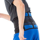 Double-Pull Neoprene Lumbar Support and Exercise Belt - Lower Back Support Brace By Actishape